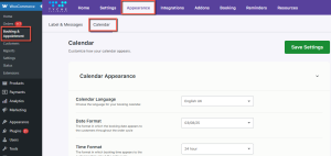 Calendar - Tyche Softwares Documentation