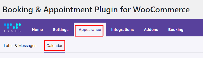 Calendar 2 Calendar - Tyche Softwares Documentation