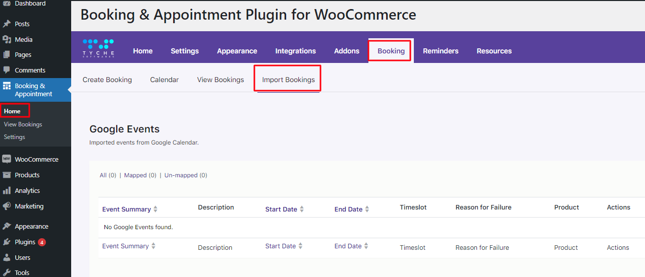 New Admin UI changes in v6.0.0 of Booking & Appointment for WooCommerce plugin - Tyche Softwares Documentation