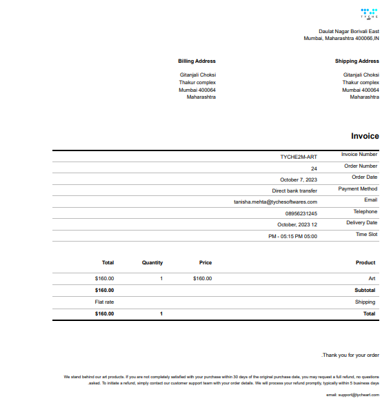Customizing your Templates 28 Customizing your Templates - Tyche Softwares Documentation