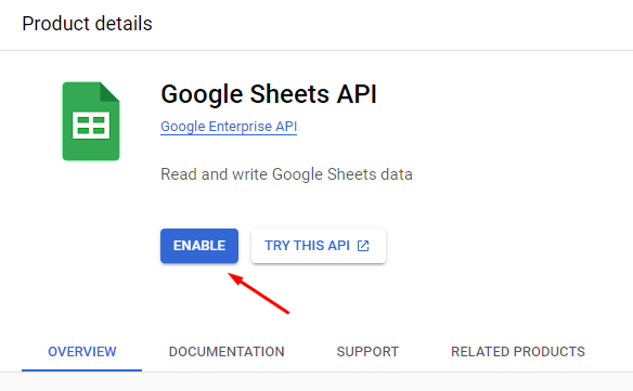 Integration with Google Sheets - Tyche Softwares Documentation