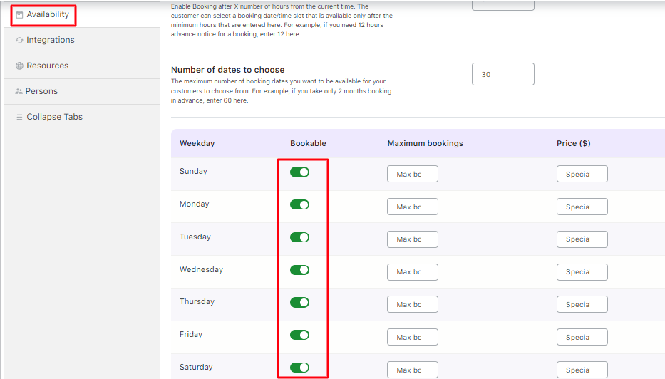 Global Settings - Tyche Softwares Documentation