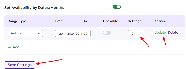 Global Settings - Tyche Softwares Documentation