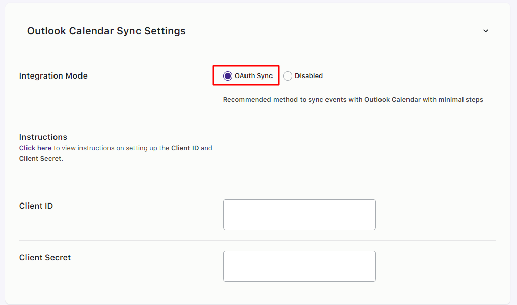 Outlook Calendar - Tyche Softwares Documentation