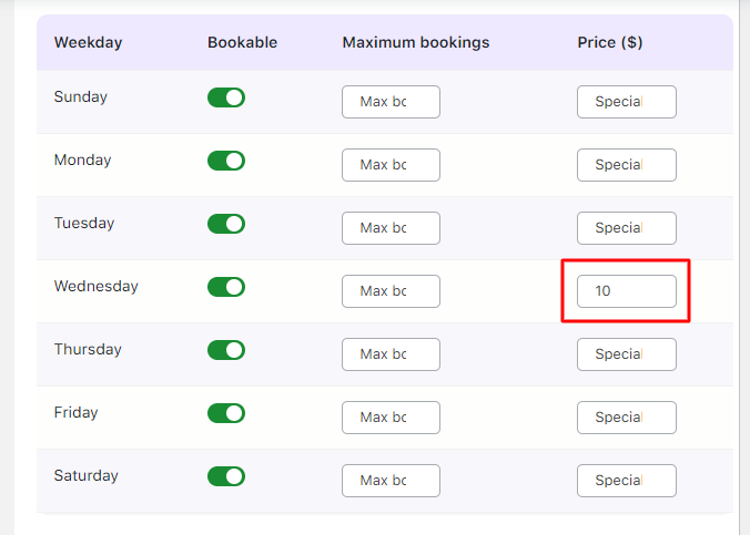 Recurring Bookings - Tyche Softwares Documentation