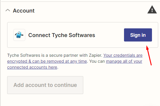 Zapier - Tyche Softwares Documentation