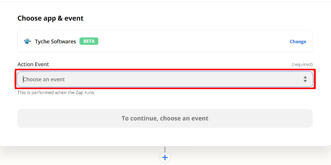 Zapier - Tyche Softwares Documentation