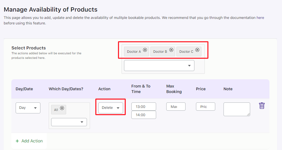 Product Availability - Tyche Softwares Documentation