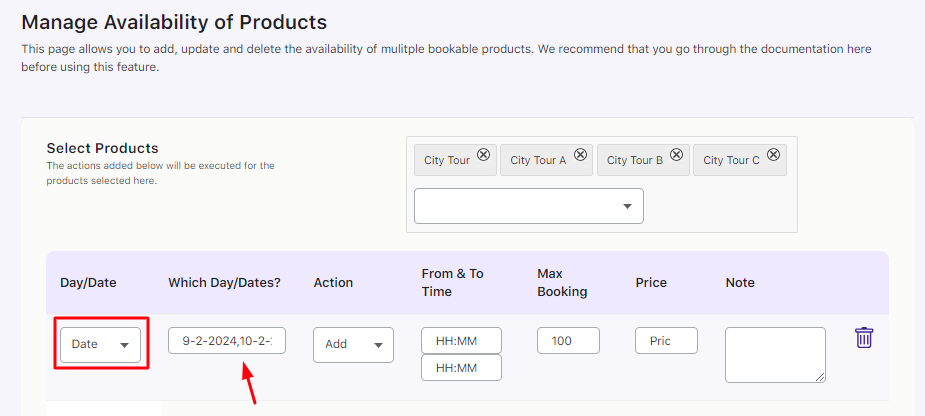 Product Availability - Tyche Softwares Documentation