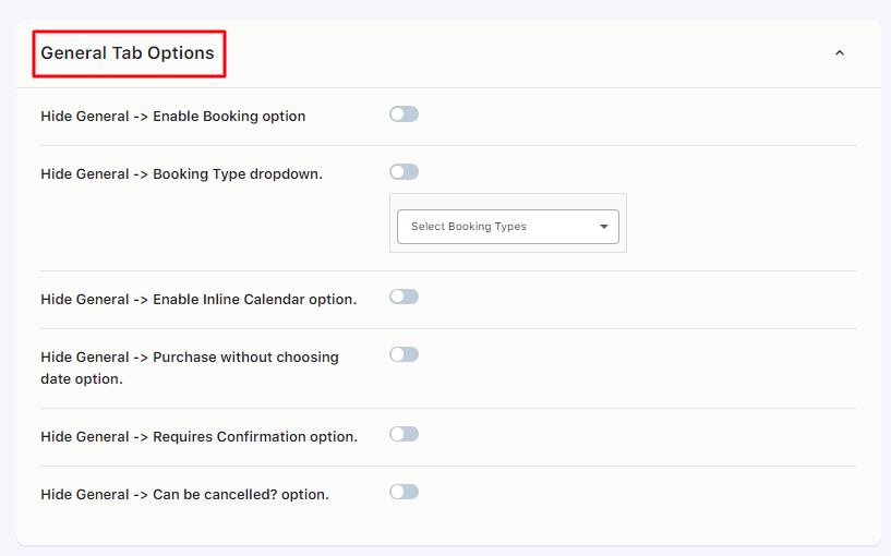 Vendor Options - Tyche Softwares Documentation