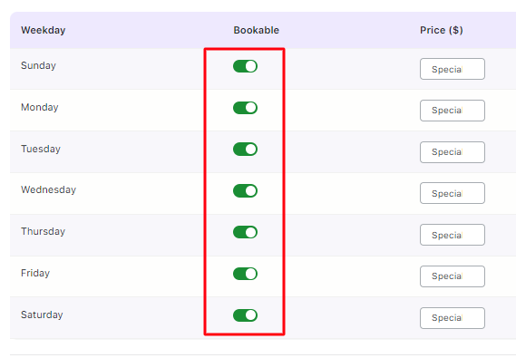Maximum Number of Nights to Book in the Multiple Nights Booking Type - Tyche Softwares Documentation