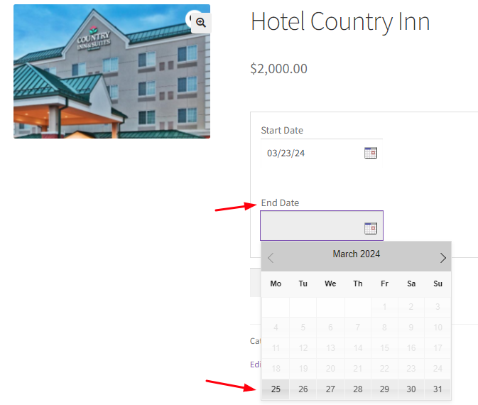 Minimum Number of Nights to Book in the Multiple Nights Booking Type - Tyche Softwares Documentation
