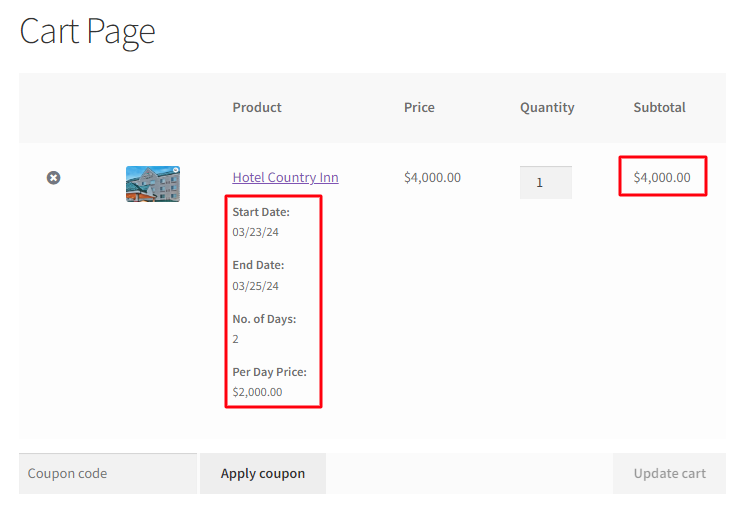 Minimum Number of Nights to Book in the Multiple Nights Booking Type - Tyche Softwares Documentation