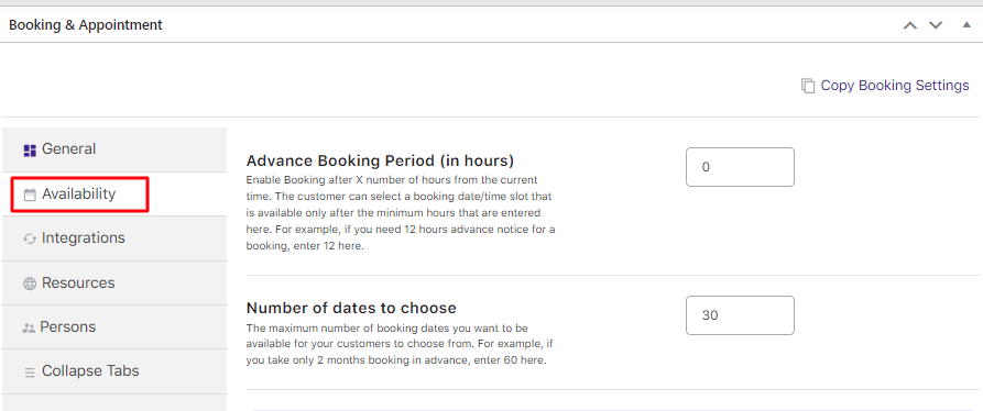 Specific Dates & Recurring Weekdays Booking in the Single Day Booking Type - Tyche Softwares Documentation