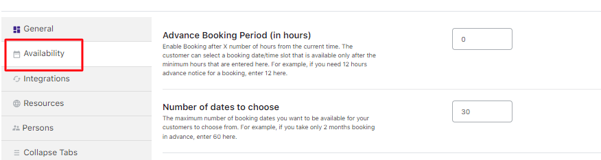 Specific Dates Booking in the Single Day Booking Type - Tyche Softwares Documentation