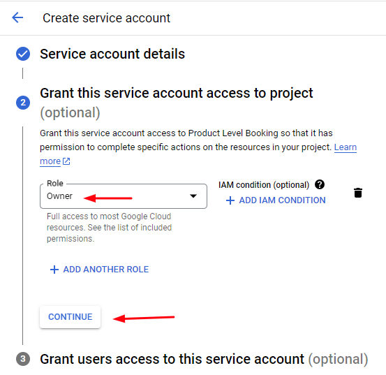 Exporting Product Level bookings to Google Calendar - Tyche Softwares Documentation