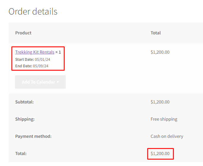 Price by Ranges for Simple Multiple Nights bookable products - Tyche Softwares Documentation