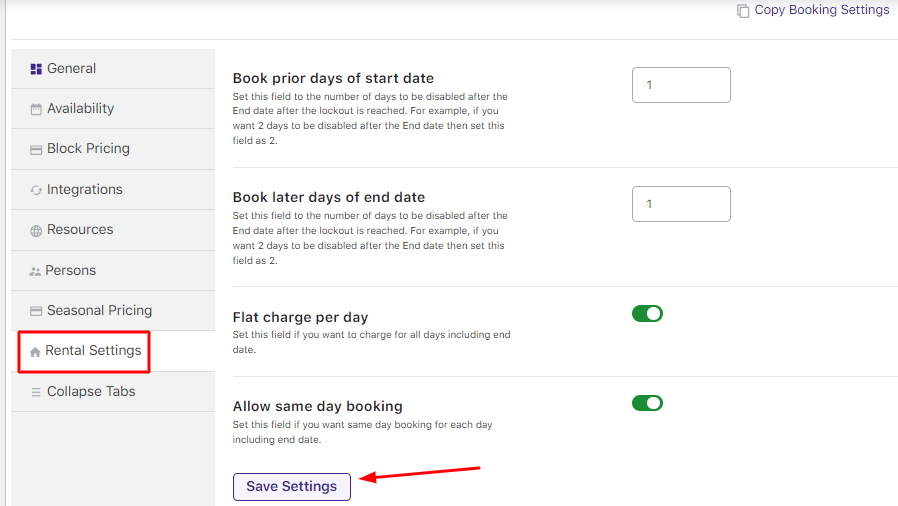 Rental System - Tyche Softwares Documentation