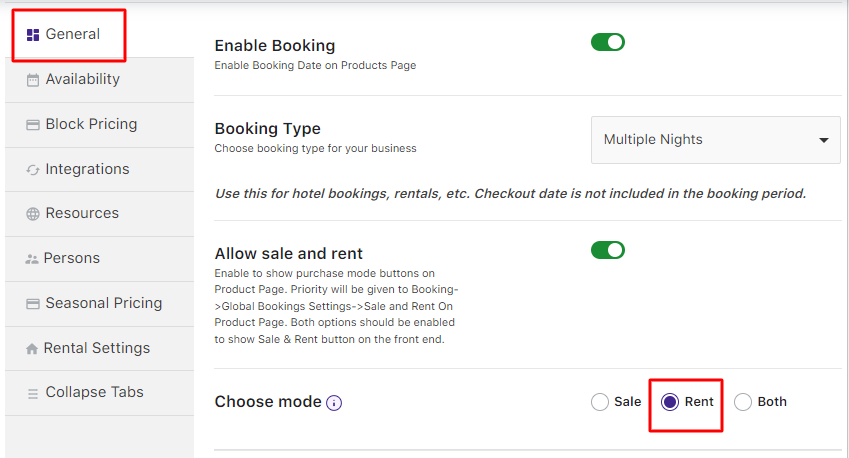 Rental System - Tyche Softwares Documentation