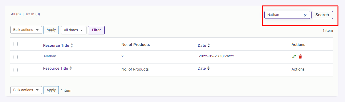 Adding and Viewing Resources - Tyche Softwares Documentation
