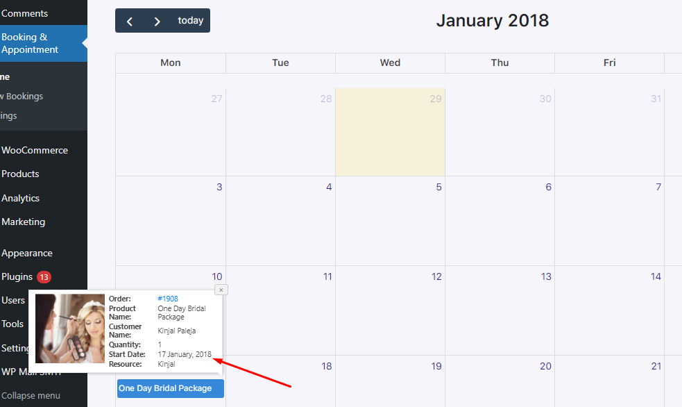Using Resources for different Booking Types - Tyche Softwares Documentation