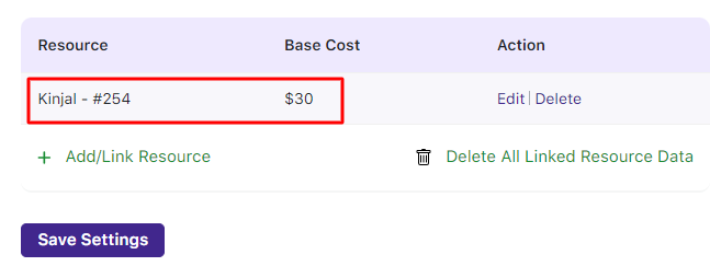 Using Resources for different Booking Types - Tyche Softwares Documentation