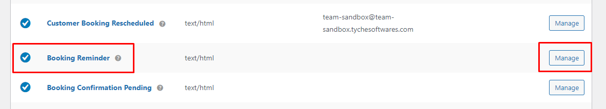 Create and Send Reminder Emails Manually - Tyche Softwares Documentation