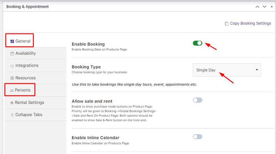 Persons Feature - Tyche Softwares Documentation