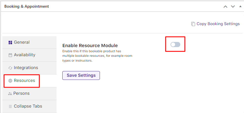 Assigning Resources to a product - Tyche Softwares Documentation