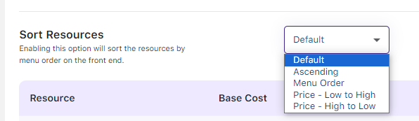 Assigning Resources to a product - Tyche Softwares Documentation