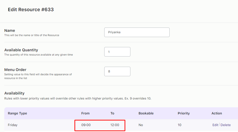 Compatibility of the Resources with Variable Product type - Tyche Softwares Documentation