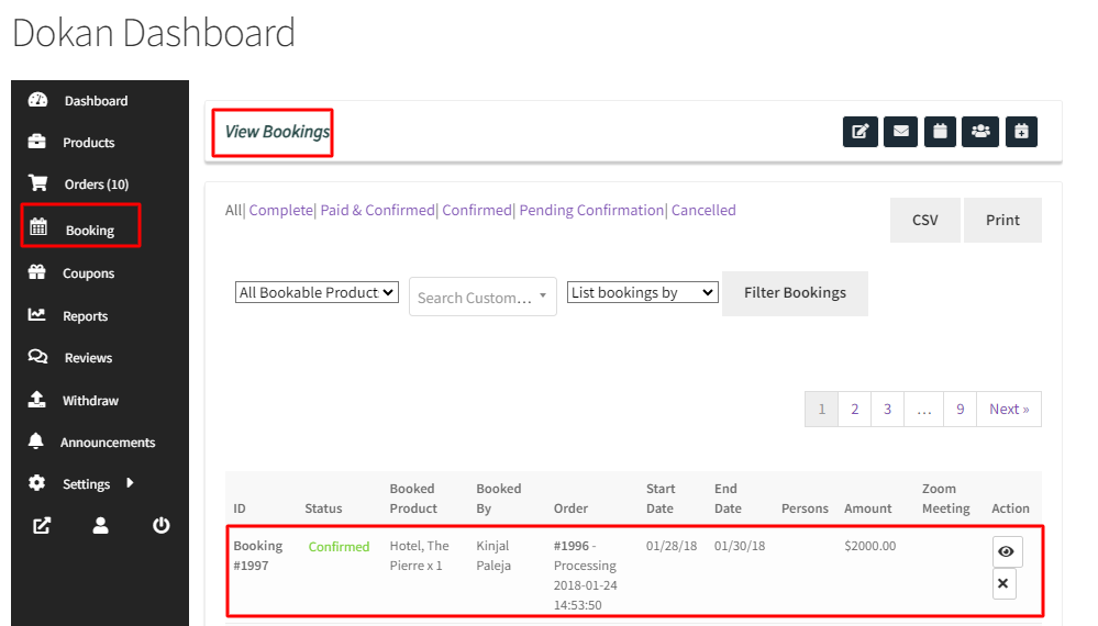 Creating bookable products for Dokan Vendors - Tyche Softwares Documentation