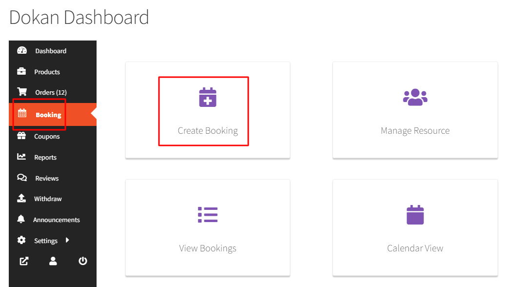 Creating Manual bookings for Dokan Vendors - Tyche Softwares Documentation