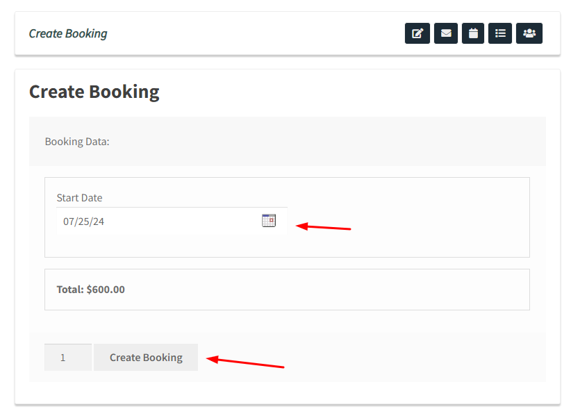 Creating manual bookings for WC Vendors - Tyche Softwares Documentation