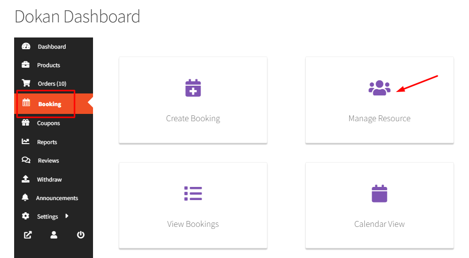 Managing Resources for Dokan Vendors - Tyche Softwares Documentation