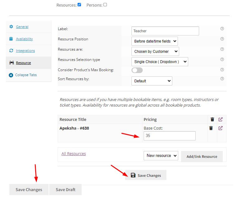How WC Vendors can manage resources - Tyche Softwares Documentation