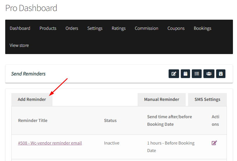 How WC Vendors can send Reminder Emails and SMS for bookings - Tyche Softwares Documentation