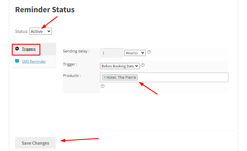 How WC Vendors can send Reminder Emails and SMS for bookings - Tyche Softwares Documentation