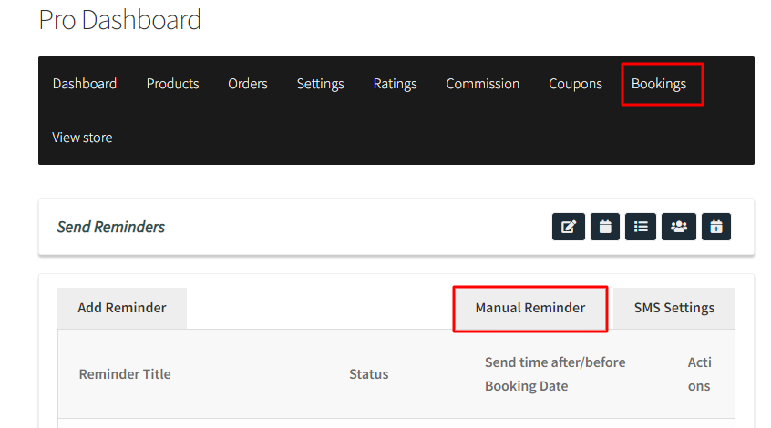 How WC Vendors can send Reminder Emails and SMS for bookings - Tyche Softwares Documentation