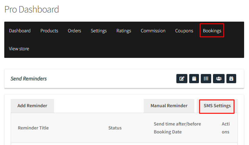 How WC Vendors can send Reminder Emails and SMS for bookings - Tyche Softwares Documentation