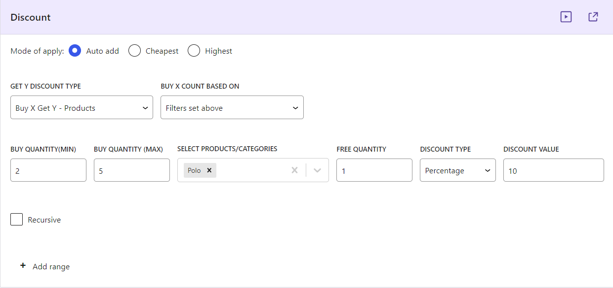 Buy Product X and Get Product Y If Selected Categories Have 2 or More Products in Cart - Tyche Softwares Documentation