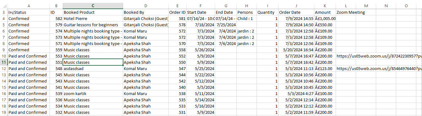 How WCFM Vendors can view booking details - Tyche Softwares Documentation
