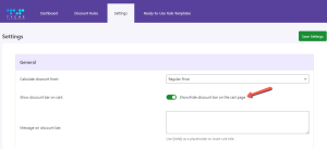 Displaying Messages on Cart Page When Discount Is Applied - Tyche Softwares Documentation