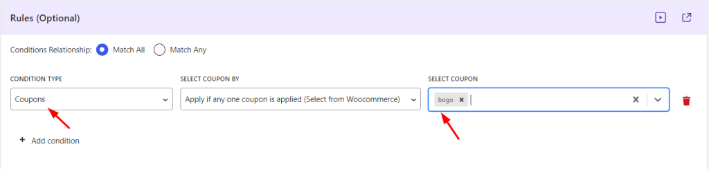 Additional Conditions - Tyche Softwares Documentation