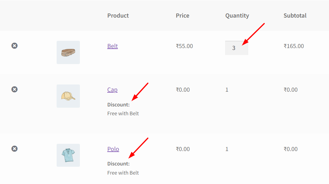 Buy Any Product in Category X and Get Chosen Product Y Free - Tyche Softwares Documentation