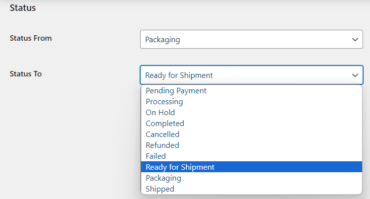 Set Custom Order Status Rules 4 Set Custom Order Status Rules - Tyche Softwares Documentation