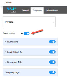 Customizing Templates - Tyche Softwares Documentation