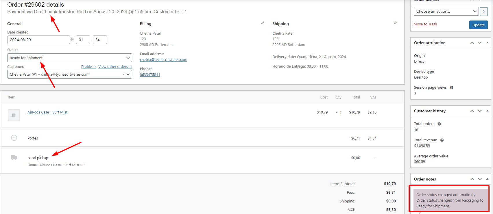 Set Custom Order Status Rules 13 Set Custom Order Status Rules - Tyche Softwares Documentation