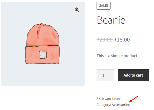 Accessories product