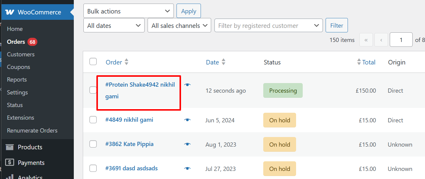 Conditional Prefix/Suffix Rules for Order Numbers 6 Conditional Prefix/Suffix Rules for Order Numbers - Tyche Softwares Documentation